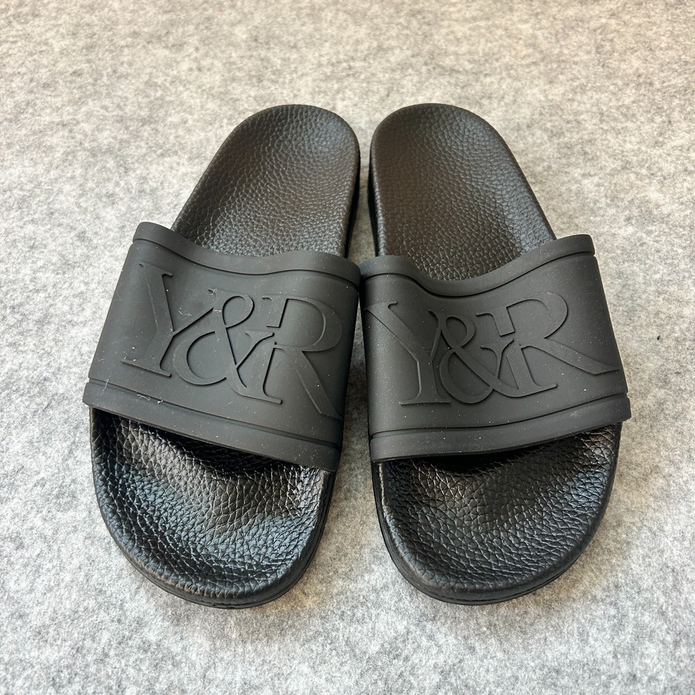 Young & Reckless Black Slides Sandals Men 9 - New